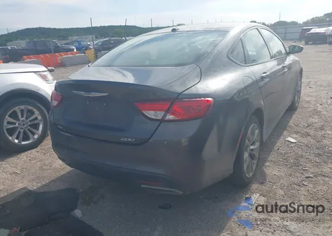 2015 Chrysler 200 S z USA, uszkodzony, nr VIN 1C3CCCDG7FN522721